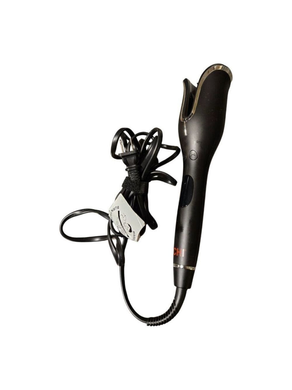 Women's CHI Black Automatic Rotating Hair Curler One Size - Picture 6 of 10